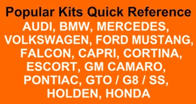K-MAC Camber Caster Kit
