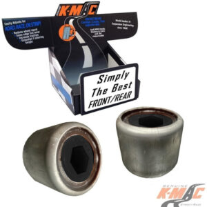 Holden <kv-pn-125>201928-2K</kv-pn-125> Rear<br/><kv-Orange>Commodore VF ('13-'17) </kv-Orange><br/> Increase Traction Reduce Flex <br/>UPPER / INNER REAR BUSHES<br/> (ALLOY NOT STEEL MOUNTS) <br/> ULTIMATE MONO BALL / SELF SLIGN (Pair)