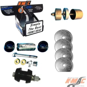 BMW <kv-pn-13>196016L</kv-pn-13> Front<br/><kv-Orange>('17-'24) G05 F95 X5M, G06 F96X6M, G07X7 </kv-Orange><br/> ( Pair ) <br/>Caster Thrust Arm  <br/> Adj. Inner Bush Kit