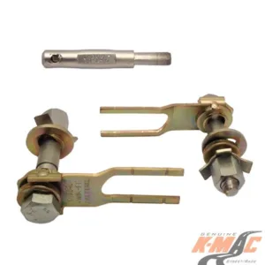 mercedes 120216dw176 / a45, c117 cla, w246, x156 gla incl. amg (pair)2 bolt flange strut camber kit  no undersize weakened crank bolts  twice adjustment range